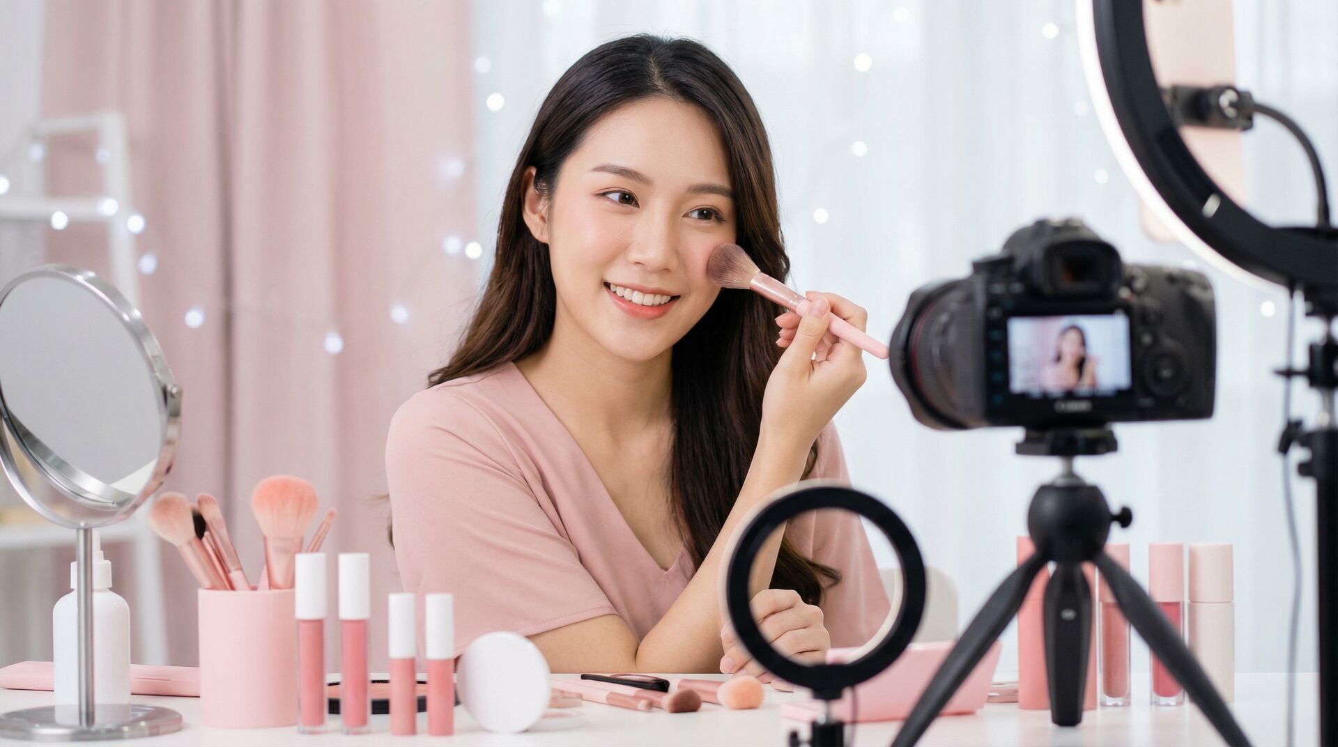 情深叉喔美妆教程视频